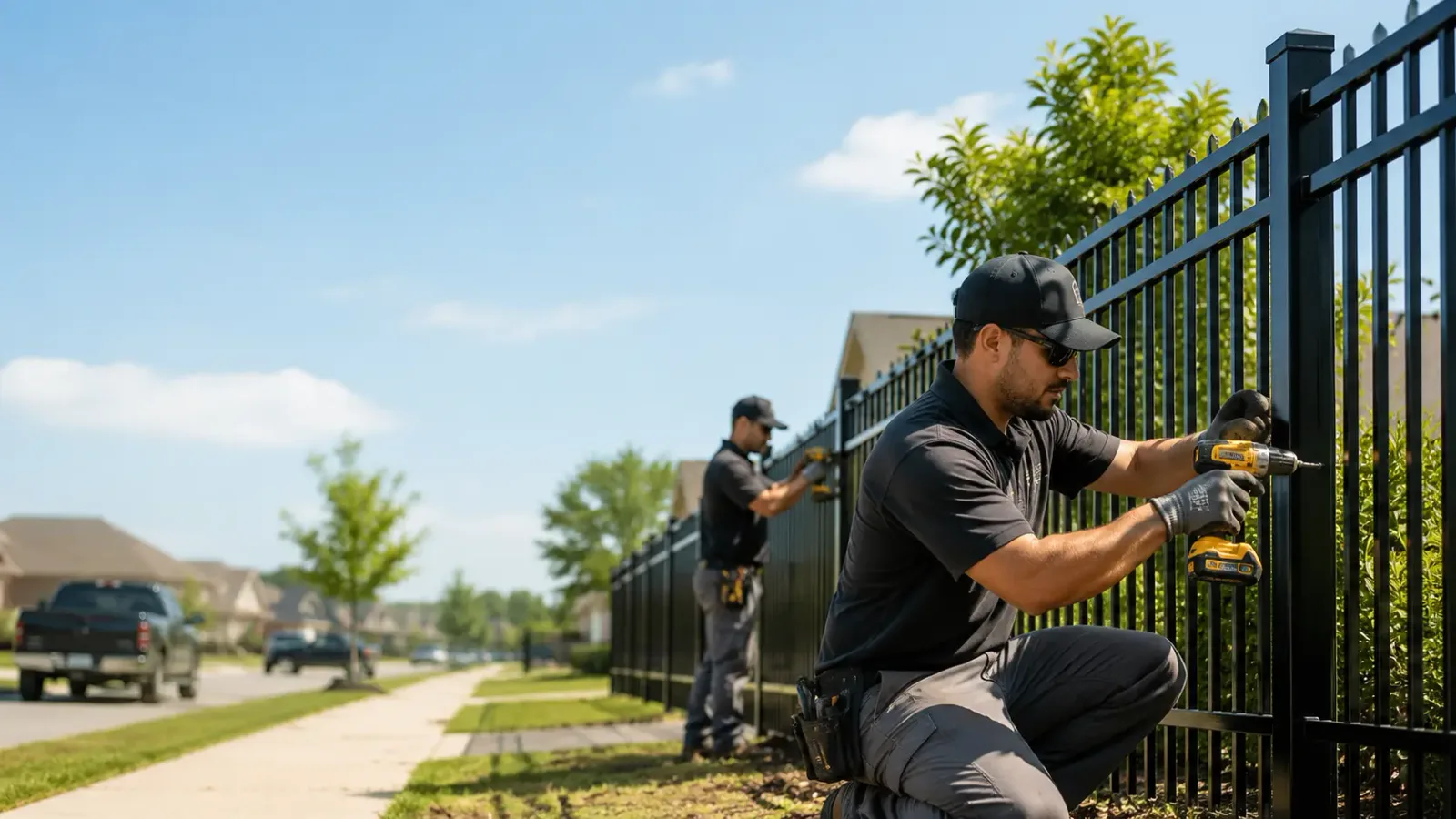 Metal Fence Installation in Monroeville, AL